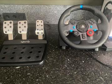 Logitech G29 stuur + pedalen – Weinig gebruikt! beschikbaar voor biedingen