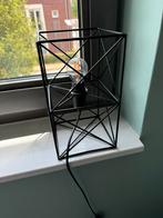 Tafellamp zwart metaal, Ophalen of Verzenden, Zo goed als nieuw, Metaal, Minder dan 50 cm