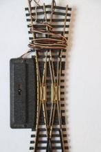 Fleischmann 6064 elektrische engelse wissel, 2 stuks, Hobby en Vrije tijd, Modeltreinen | H0, Gelijkstroom, Fleischmann, Rails