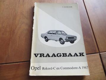 Vraagbaak Opel Rekord C, Opel Commodore A af 1967, mooi! beschikbaar voor biedingen
