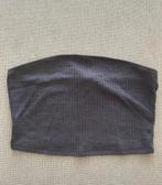 Bandeau top / off-schoulder top maat S, Kleding | Dames, Tops, Ophalen of Verzenden, Zo goed als nieuw, Grijs, Maat 36 (S)