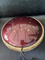 12 inch Steel Tongue Drum – 31cm groot chrome rood, Ophalen of Verzenden, Nieuw, Melodische percussie