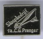 Sloopbedrijf fa. C.G. Prenger dragline speldje ( G_230 ), Verzamelen, Verzenden, Gebruikt, Transport, Speldje of Pin