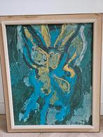 Karel Appel litho ingelijst 6048 cm. Drukgesigneerd., Antiek en Kunst, Ophalen