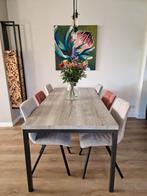 Diago Pronto Eettafel - 220x100x78, Huis en Inrichting, Tafels | Eettafels, Metaal, 100 tot 150 cm, 200 cm of meer, Ophalen of Verzenden