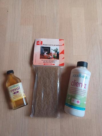 Onderhoud houten vloer Aquamarijn Revol 30, Clienz, Piccopad beschikbaar voor biedingen
