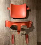Stokke Tripp Trapp Babyset - Rood (Terracotta), Kinderen en Baby's, Kinderstoelen, Ophalen of Verzenden, Gebruikt, Meegroeistoel