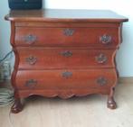 eikenhouten KASTJE met 3 laden, 65 cm hoog en 75 cm breed, Huis en Inrichting, Kasten | Ladekasten, Ophalen, Gebruikt, Eikenhout