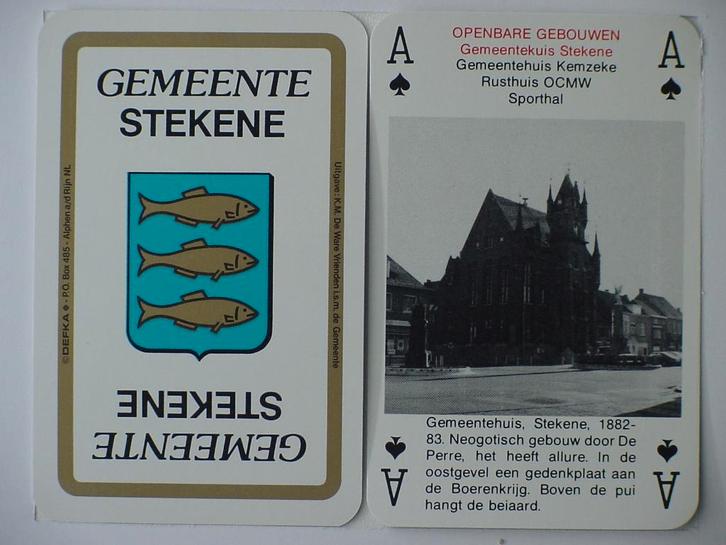 Kaart- en Kwartetspel Stekene, Verzamelen, Speelkaarten, Jokers en Kwartetten, Nieuw, Kwartet(ten), Ophalen of Verzenden