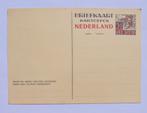 Briefkaart Nederland overdruk 5 cent over 3 1/2 cent Ned Ind, Ophalen of Verzenden, Briefkaart