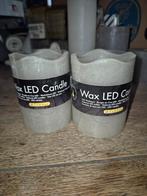 Nieuw 2 wax led kaarsjes, Huis en Inrichting, Woonaccessoires | Kandelaars en Kaarsen, Ophalen of Verzenden, Nieuw, Overige materialen