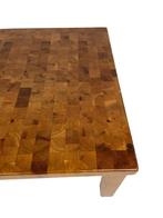 Pinewood “End Grain” salontafel., Ophalen of Verzenden