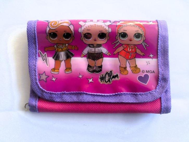 LOL Kinderbeurs / portemonnee meisje / roze beurs / kids, Kinderen en Baby's, Kindermode-accessoires, Ophalen of Verzenden