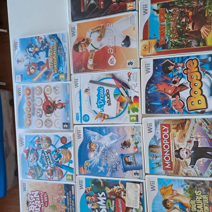 Div.Wii spellen, Spelcomputers en Games, Games | Nintendo Wii, Zo goed als nieuw, 3 spelers of meer, Vanaf 3 jaar, Ophalen of Verzenden