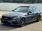 Mercedes c200 estate AMG pakket , pano , automaat, Auto's, Mercedes-Benz, Automaat, Achterwielaandrijving, Zwart, 4 cilinders