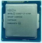 CPU i7-4790, Verzenden, Gebruikt, Intel Core i7
