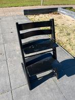 Stokke trip trap zwart, Ophalen, Gebruikt, Meegroeistoel
