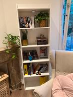 2X GERSBY Boekenkast - Wit - 60x180 cm, Huis en Inrichting, Kasten | Boekenkasten, 100 tot 150 cm, Zo goed als nieuw, 25 tot 50 cm