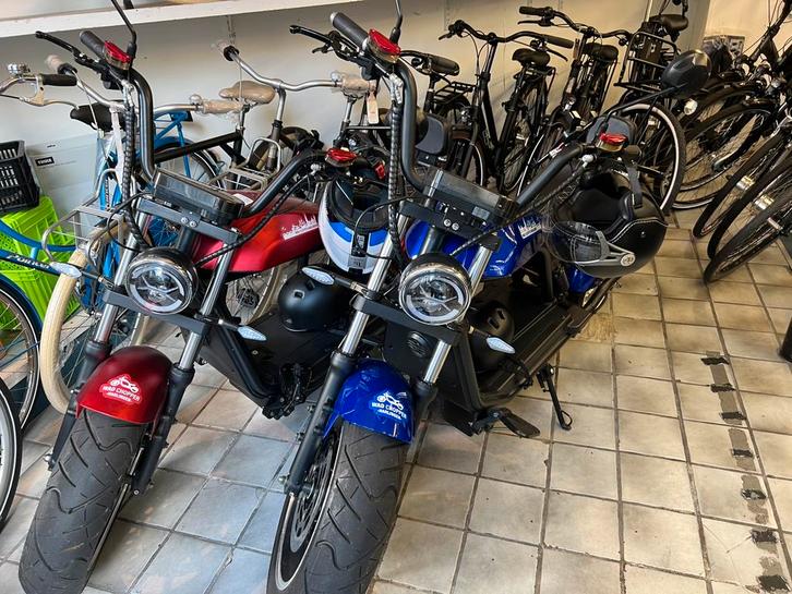 E chopper, Luqi HL 6.0 GTS, elektrische scooter met garantie, Fietsen en Brommers, Overige Fietsen en Brommers, Gebruikt, Ophalen of Verzenden