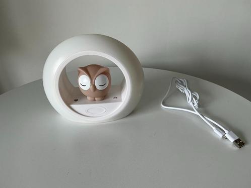 Zazu Lou de Uil, Nachtlampje met timer en huilsensor, Kinderen en Baby's, Kinderkamer | Inrichting en Decoratie, Gebruikt, Lamp