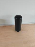 Brabantia pedaalemmer zwart 30L, Huis en Inrichting, Woonaccessoires | Prullenbakken, Ophalen, Gebruikt, 50 tot 75 cm, Rvs