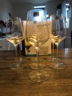 9 witte wijnglazen Villeroy en Boch, Huis en Inrichting, Keuken | Servies, Glas, Overige stijlen, Glas of Glazen, Zo goed als nieuw