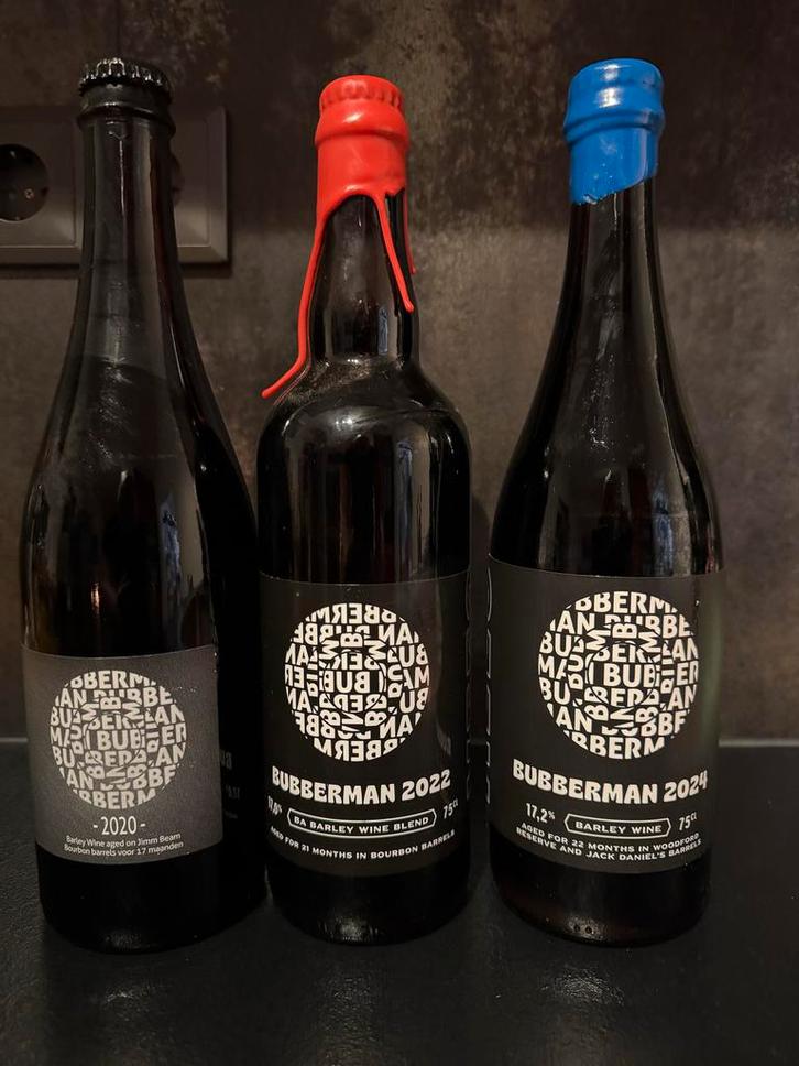 Kees Bubberman Setje (2020, 2022, 2024), Verzamelen, Biermerken, Nieuw, Flesje(s), Overige merken, Ophalen of Verzenden