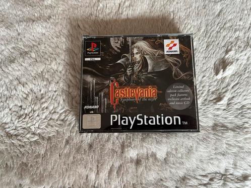 Castlevania Symphony of the Night Limited Edition SOTN PAL, Spelcomputers en Games, Games | Sony PlayStation 1, Zo goed als nieuw