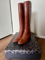Lamica leren dameslaarzen maat 39, Kleding | Dames, Schoenen, Ophalen of Verzenden, Gedragen, Bruin, Hoge laarzen