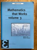 Mathematics that works volume 3, Ophalen of Verzenden, WO, Zo goed als nieuw, Maarten de Gee