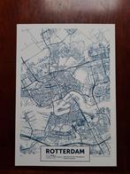 Kaart Rotterdam - Zeer Goede Staat, Antiek en Kunst, Kunst | Tekeningen en Foto's, Ophalen of Verzenden