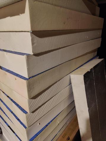 Pir platen met zilver laag 120mm dik beschikbaar voor biedingen