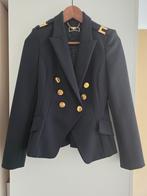 Elisabetta Franchi Zwarte Blazer IT 40, Elisabetta Franchi, Zwart, Ophalen of Verzenden, Zo goed als nieuw