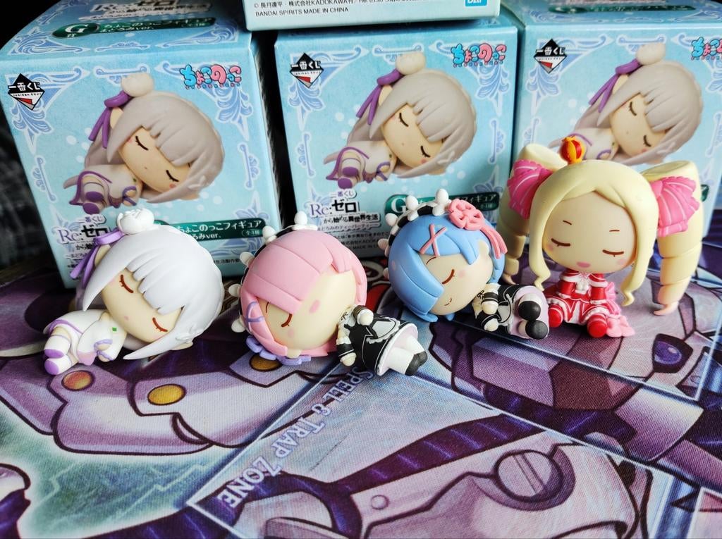 Re:Zero - Ichiban Kuji slumber set - anime figure, Verzamelen, Poppetjes en Figuurtjes, Ophalen of Verzenden, Nieuw