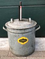Vintage zinken Weckketel, Ophalen, Gebruikt, Minder dan 50 cm