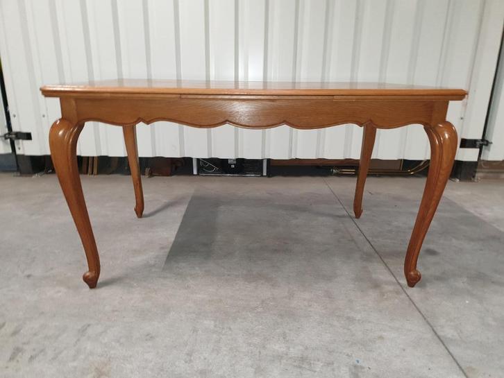 Prachtige Eiken Tafel Queen Ann Stijl Het kan geleverdworden, Antiek en Kunst, Antiek | Meubels | Tafels, Ophalen