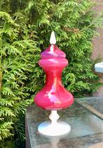 Opaline deksel pot Boussu, Antiek en Kunst, Ophalen of Verzenden