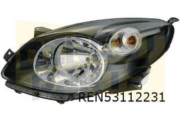 Renault Twingo (3/08-12/11) koplamp Links (zwart) Origineel! beschikbaar voor biedingen