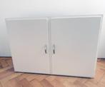 Vintage Keukenkast Piet Zwart Bruynzeel, Ophalen, Gebruikt, 100 tot 150 cm, Wit
