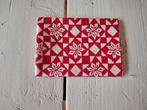 Mooie quiltstof/kerststof - rood/wit, Nieuw, Ophalen of Verzenden, Katoen, Minder dan 30 cm