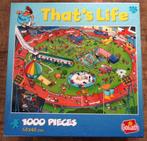 That's life puzzels 1000 stukjes, Ophalen of Verzenden, 500 t/m 1500 stukjes, Zo goed als nieuw, Legpuzzel
