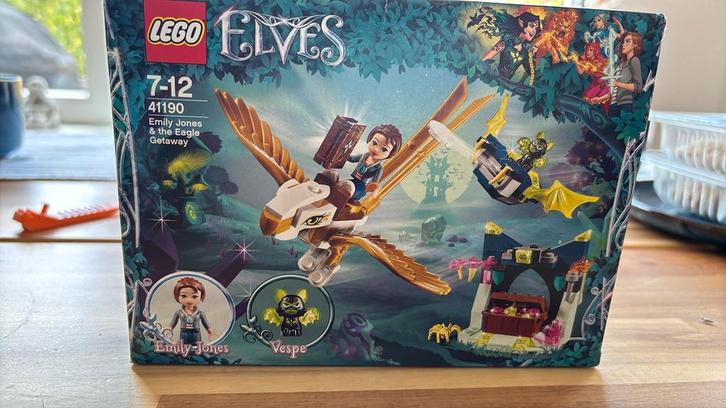 Lego Elves Emily Jones & de adelaar redding 41190, Kinderen en Baby's, Speelgoed | Duplo en Lego, Zo goed als nieuw, Lego, Complete set