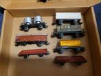 Marklin zeven wagentjes uit de jaren 60 loop of sloop, Hobby en Vrije tijd, Modeltreinen | H0, Wisselstroom, Gebruikt, Wagon, Ophalen of Verzenden