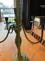 Oude Bronzen Kandelaar, Antiek en Kunst, Antiek | Kandelaars, Ophalen, Koper of Brons