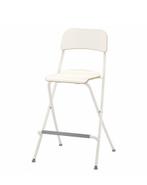 Barkruk Franklin Ikea Wit, Ophalen, Zo goed als nieuw