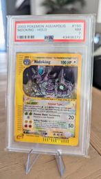 Crystal Nidoking Aquapolis secret rare PSA 7, Ophalen of Verzenden, Zo goed als nieuw