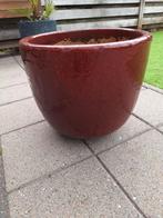 Bloempot groot, Ophalen, Nieuw, Rond, Aardewerk