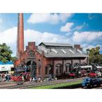 FALLER 120159: bouwpakket voor een locomotiefloods, Overige merken, Gelijkstroom of Wisselstroom, Brug, Tunnel of Gebouw, Nieuw