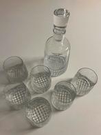 Kristallen karaf voor whisky met 6 glazen, Ophalen, Nieuw, Overige typen