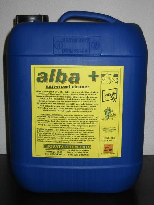 ALBA + UNIVERSELE KRACHTREINIGER STRONG, Doe-het-zelf en Verbouw, Kozijnen en Schuifpuien, Nieuw, Kunststof, Ophalen of Verzenden